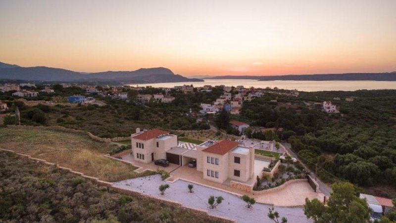 Plaka Chania MIT VIDEO - Kreta, Plaka: Entzückende Villa mit Meer- und Bergblick zu verkaufen Haus kaufen